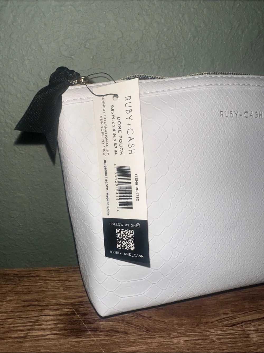 Ruby + Cash Dome Pouch BRAND NEW!